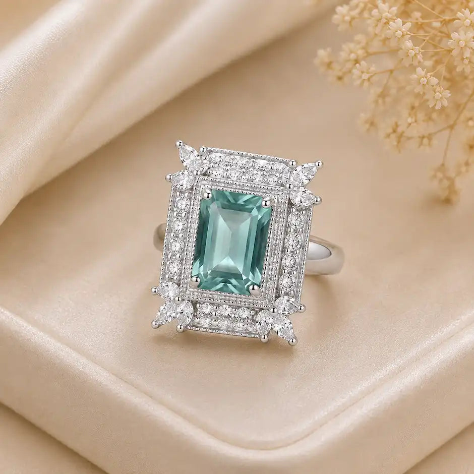 Royale Halo Statement Ring