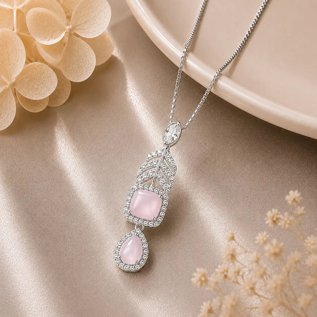 Celestial Drop Pendant Necklace