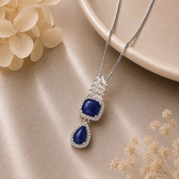 Celestial Drop Pendant Necklace