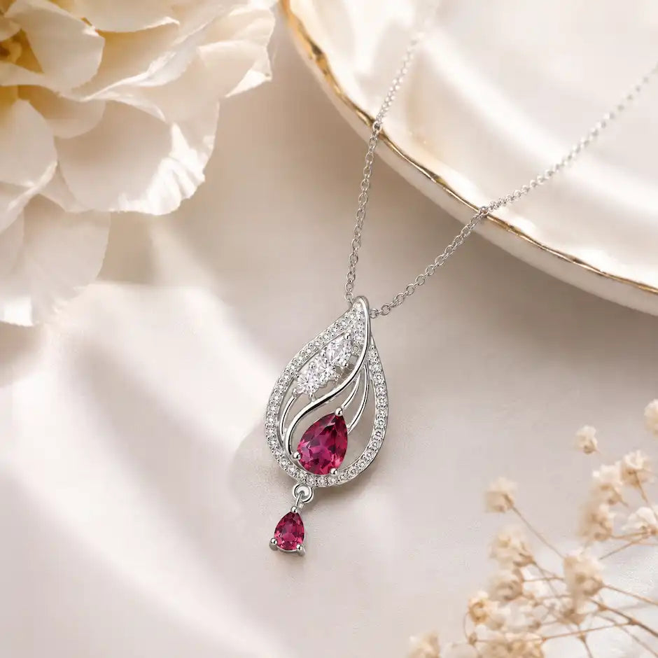Celestial Drop Pendant Necklace