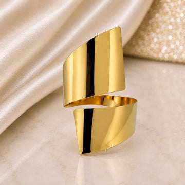 Aurora Sculpted Cuff Bracelet