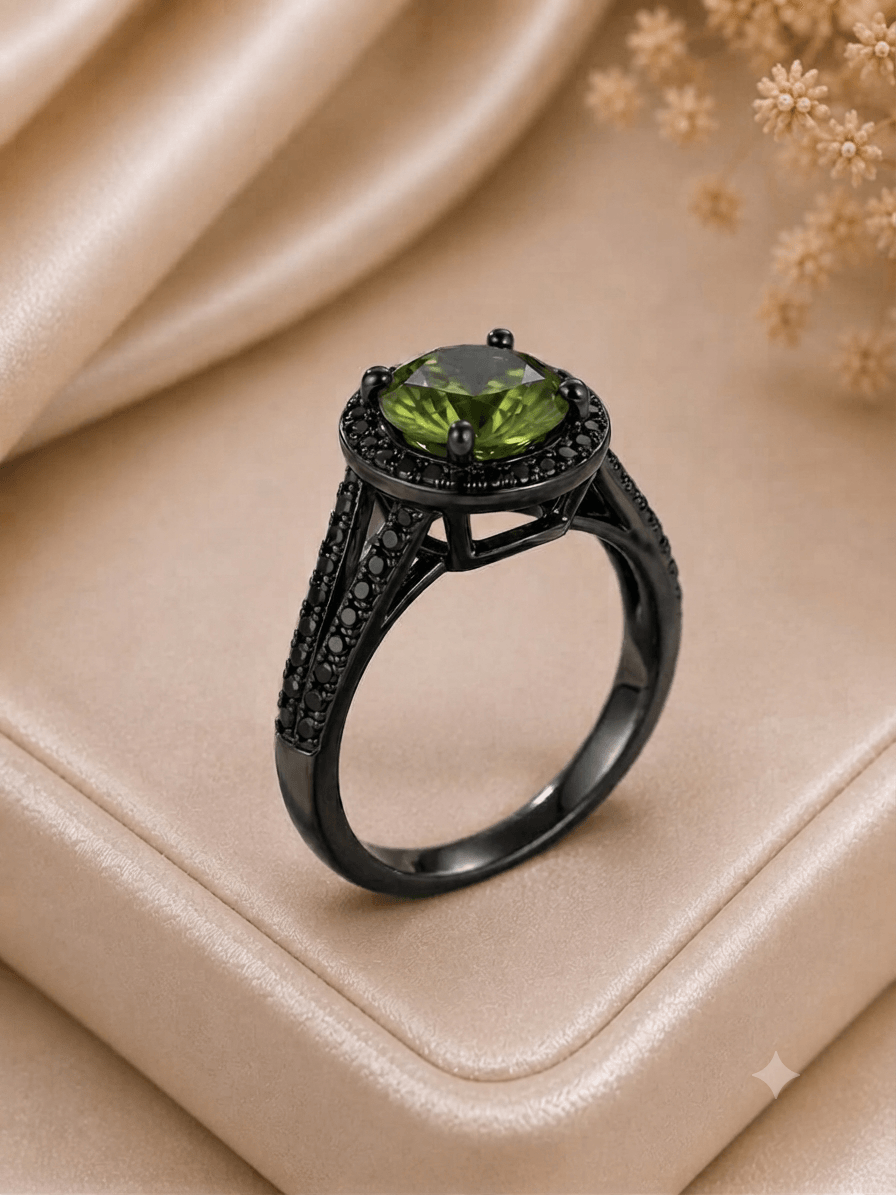 Black Rhodium-Plated Sterling