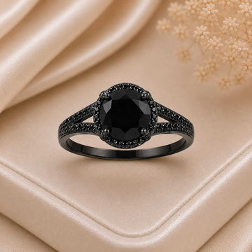 Black Rhodium-Plated Sterling