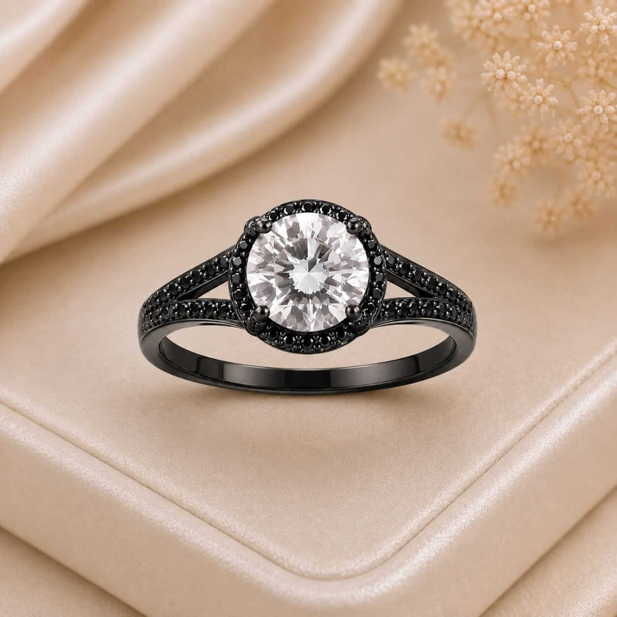 Black Rhodium-Plated Sterling