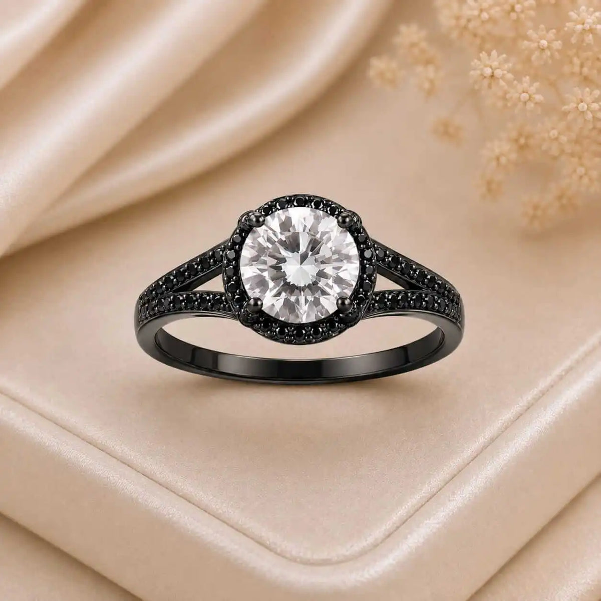 Black Rhodium-Plated Sterling