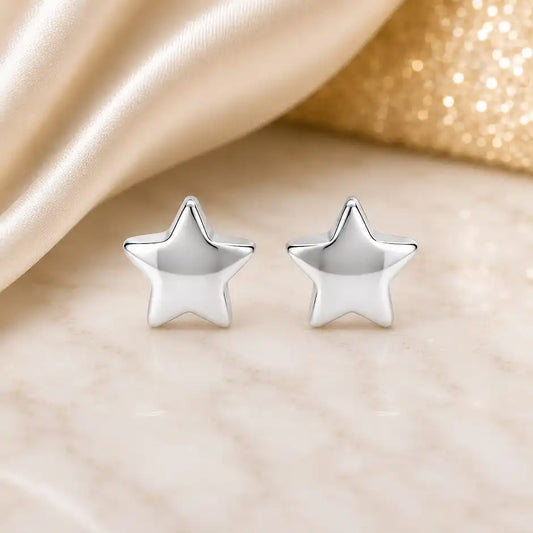 Starlight Star Stud Earrings
